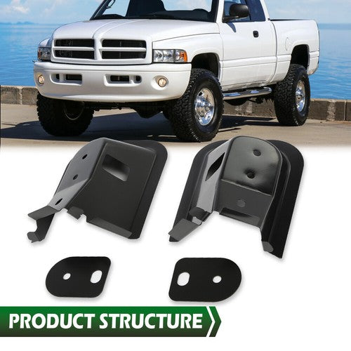 Solid Spare Fit For 94-02 Dodge Ram 1500 2500 3500 Die Stamped Front Cab Mount w/ Nutplate