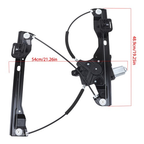 Solid Spare 751-593 Electric Window Actuator Assembly 7-Pins FL For Chevy Cruze 2016-19 NEW