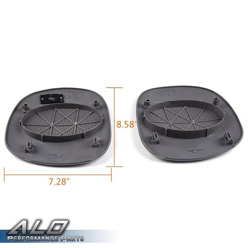 Solid Spare Fit For 98-05 S-10 Blazer Front Left & Right Dash Board Speaker Grille Cover