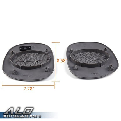 Solid Spare Fit For 98-05 S-10 Blazer Front Left & Right Dash Board Speaker Grille Cover