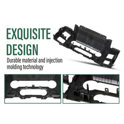Solid Spare Fit For 21-23 Ford F-150 A/C Heater Climate Control Dash Center Console Bezel
