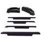 Solid Spare Fit For 01-06 Silverado GMC Sierra 2500/3500 Crew Cab Corners Rocker Panel Guard