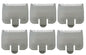 Solid Spare 6 Wahl Professional Color Coded Clipper Guide Comb Attachment #1/2, 1/16", 1.5mm