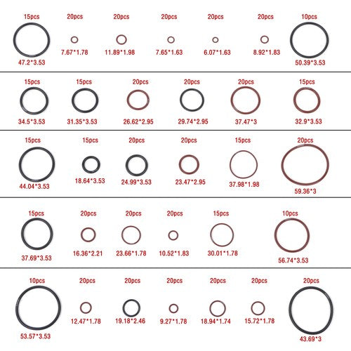 Solid Spare O-Ring Seal Kit For Caterpillar Cat Seal Kits O Ring Kit 270-1528 New