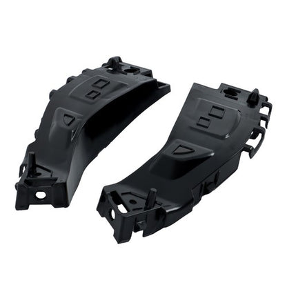 Solid Spare Front Bumper Bracket Replacement Plastic Black 2pcs Fit For Ford Flex 2009-2019