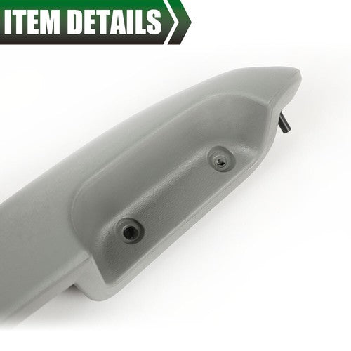 Solid Spare Door Armrest Gray Driver & Passenger Side Fit For Cadillac Chevy GMC SUV Truck