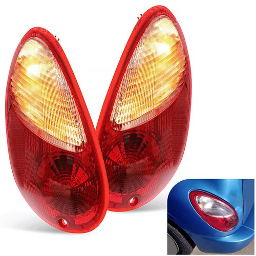 Solid Spare For 2006-2010 Chrysler PT Cruiser Tail Lights Left Side & Right Side w/ Bulb(s)