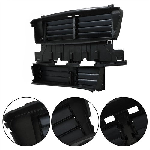 Solid Spare Active Grille Shutter W/motor For Ford Fusion 2017 18 19 20 HS7Z8475A HS7Z8475C