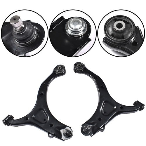 Solid Spare Fit For Kia Sorento 2011-2013 6Pcs Control Arms Ball Joint Tie Rods K621685