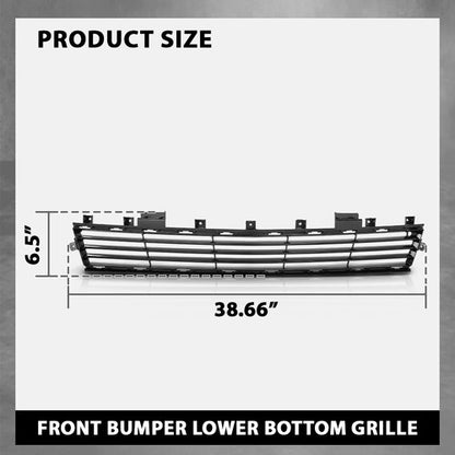 Solid Spare Fit For 2018-2019 Cadillac XTS 4-Door Front Bumper Lower Grille Grill 84111709