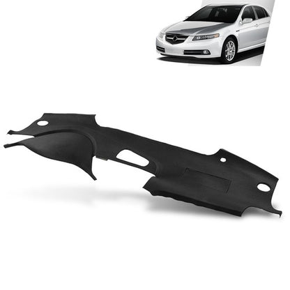 Solid Spare TPE Dash Cover Cap Dashboard Overlay Black Fit For 2004-2008 Acura TL