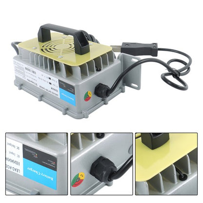 Solid Spare 36V 18A Charger Waterproof For Club Car EZGO Golf Carts With Crowfoot Plug