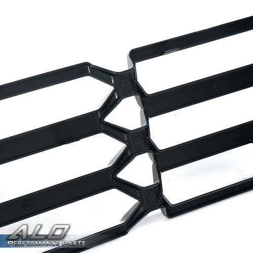 Solid Spare Fit For 2016-2018 Chevy Silverado 1500 Front Lower Grille Overlay Cover Insert