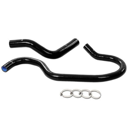 Solid Spare Fit For 99-2006 Chevy Silverado Upper Lower Radiator Coolant Hose Silicone Black