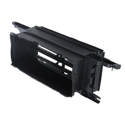Solid Spare Black Grille Shutter Radiator Assembly W/O Motor Fit For 2015 16 2017 Ford F-150