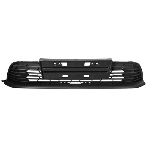 Front Bumper Black Mesh Low Grill W/License Plate Bracket For 22-23 Honda Civic