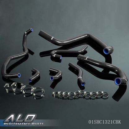 Solid Spare Black Silicone Radiator Hose Fit For Acura Integra 91-94 DB6 DB8 DC2 B18C B18C1