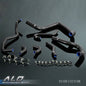 Solid Spare Black Silicone Radiator Hose Fit For Acura Integra 91-94 DB6 DB8 DC2 B18C B18C1
