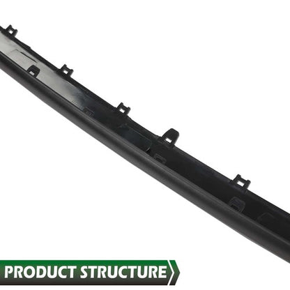 Solid Spare Fit For 18-20 Toyota Camry Front Bumper Face Bar Lower Molding Trim Black