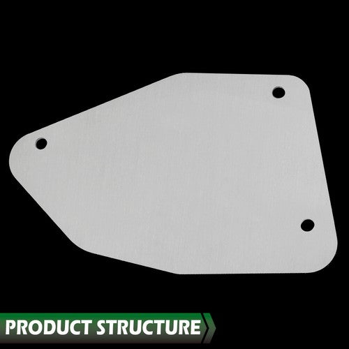 Solid Spare Fit For 68-69 Chevy Camaro Pontiac Firebird Wiper Motor Delete Panel Plate
