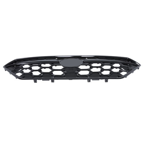 Solid Spare Compatible For Subaru WRX 2022 2023 2024 Front Bumper Center Honeycomb Grille