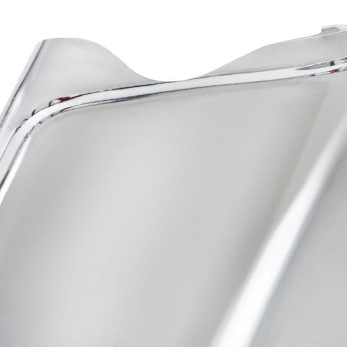 Solid Spare Fit For Ford F-150 2021-2023 Left Steel Rear Bumper End Cap Without Sensor Holes