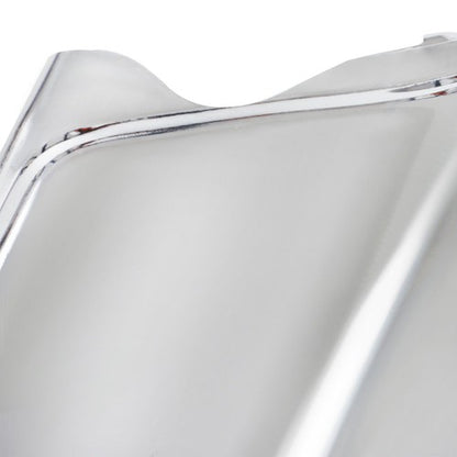 Solid Spare Fit For Ford F-150 2021-2023 Left Steel Rear Bumper End Cap Without Sensor Holes