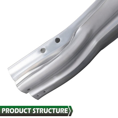 Solid Spare Fit For 09-16 Audi A4 A5 Quattro S4 S5 Aluminum Front Bumper Reinforcement