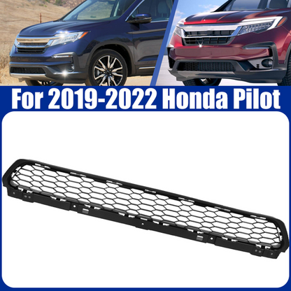 For Honda Pilot 2019-2021 2022 Front Bumper Face Bar Grille Lower Grill Assembly