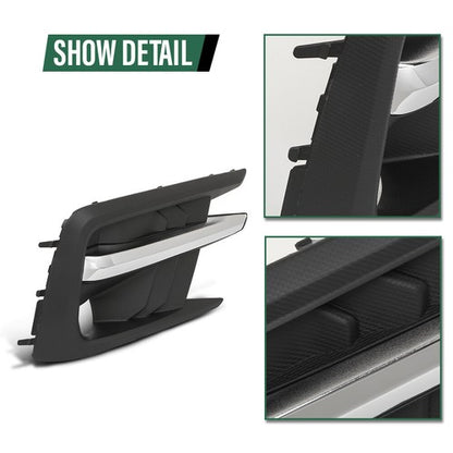 Solid Spare Fit For 2019-2024 Subaru Ascent Front Bumper Fog Light Bezel Lamp Trim Right
