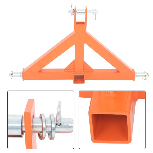 Solid Spare 1 Tractor Tow Drawbar Adapter Upgrade 3 Point 2" Receiver Trailer Hitch Category