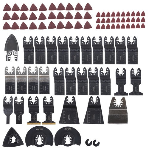 Solid Spare Quick Release Tool Blades 94Pcs Oscillating Saw Blades Combination Bi-Metal