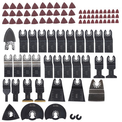 Solid Spare Quick Release Tool Blades 94Pcs Oscillating Saw Blades Combination Bi-Metal
