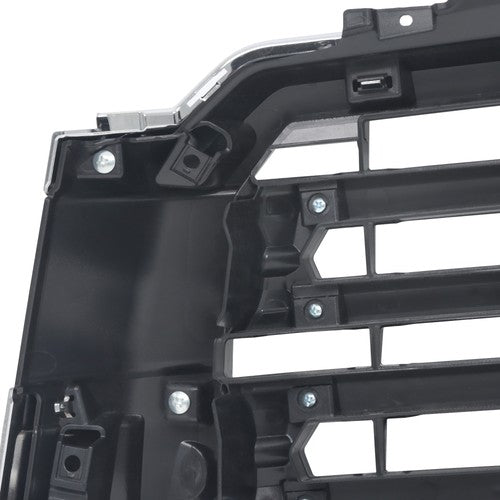 Solid Spare For Toyota Sequoia 2018 19-21 22 Chrome Front Upper Grille Without Hood Trim New
