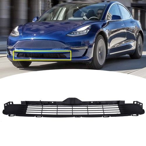 Front Bumper Lower Grille Grill Mesh For 2017-2023 Tesla Model 3 1085927-00-C