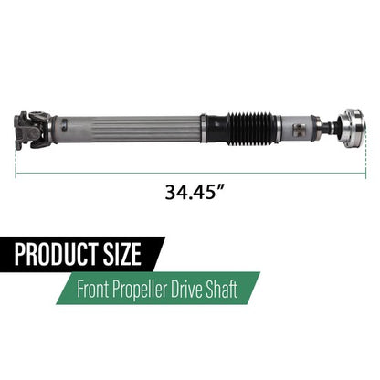 Solid Spare Fit For 2007-2018 Jeep Wrangler Front Drive Shaft Prop Shaft Assembly 52853317AD
