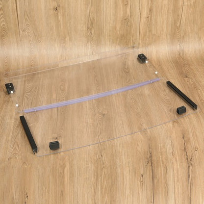 Solid Spare For EZGO Marathon Golf Cart Windshield Clear 1986-1994.5 Gas & Electric Model