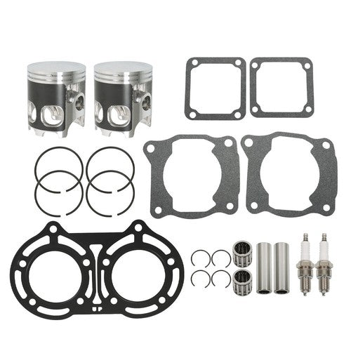 Solid Spare For 1987-2006 Yamaha Banshee YFZ 350 64mm 64 Pro X Pistons Piston Set Gasket Kit