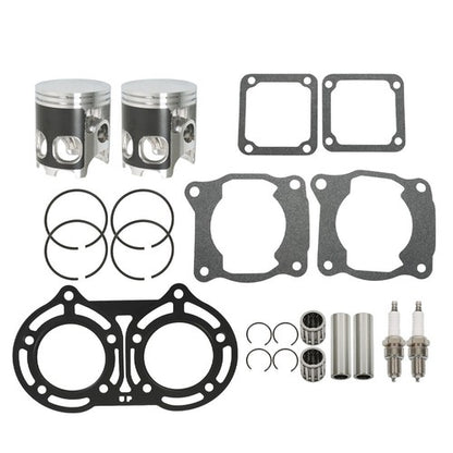 Solid Spare For 1987-2006 Yamaha Banshee YFZ 350 64mm 64 Pro X Pistons Piston Set Gasket Kit
