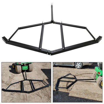 Solid Spare Tow Behind Drag Harrow for ATV UTV And Garden Lawn Tractor with 72" Width