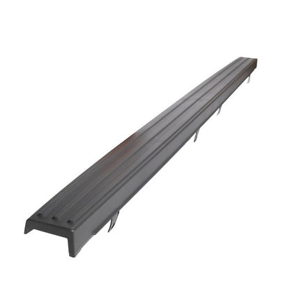 Solid Spare For 2009-2014 Ford F150 Tailgate Top Protector Spoiler Cover Moulding Cap Black
