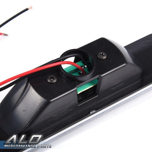 Solid Spare Fit For 1999-2004 Grand Cherokee Black/Clear LED Third 3rd Brake Light Tail Lamp