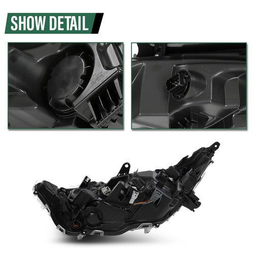 Solid Spare LED Headlight Assembly For 2019 2020 2021 2022 Toyota RAV4 Hybrid XSE Left+Right