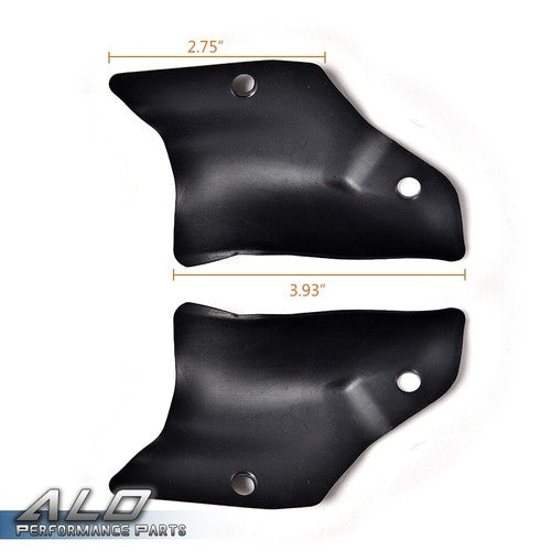 Solid Spare Fender Flares Fit For 2007-2014 FJ Cruiser Pocket Rivet Wheel Cover Textured