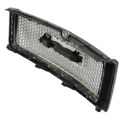 Solid Spare For 2007-13 GMC Sierra 1500 Denali Pickup Upper Lower Grille Hood Molding Trim