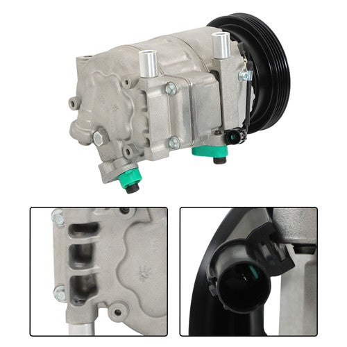 Solid Spare 10361991 For Hyundai Accent 2006 2007-09 1.6L AC A/C Compressor Clutch Assembly