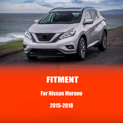 For 2015-2018 Nissan Murano Fog Lights Lamps Pair Clear Lens w/Switch/Harness
