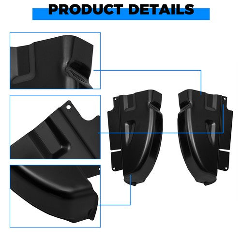 Solid Spare For 2002-2008 09 Dodge Ram 1500 2500 3500 Quad Cab Pair Cab Corners Rust Repair
