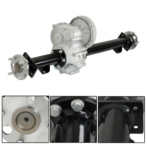 Solid Spare Rear Axle Assembly For Club Car DS 1998+ Precedent Tram 2004+ 1027717-01