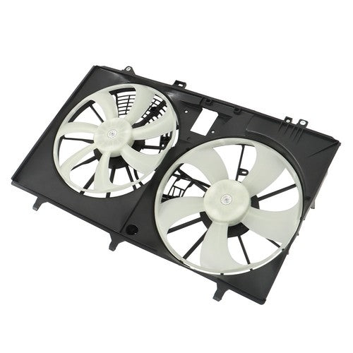 Solid Spare Radiator Condenser Cooling Fan Assembly For Toyota Sienna Lexus RX350 2011-2016